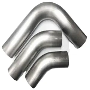 Wholesale customized auto parts high quality Exhaust Tube Pipes Titanium mandrel bend for car