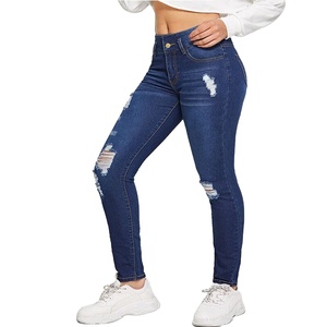 Stylish \u0026 Hot sexy lady jeans hole at 