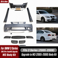 Kit de carrosserie pour BMW Série 3 E90 2005-2008, style M3 Competition, pare-chocs avant et arrière, capot, kit de conversion, vente en gros