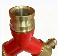 Distributeurs et séparateurs d'hydrants d'incendie en laiton de type Y série BS Flexibles et durables Installation facile