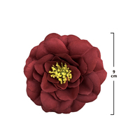 Direktvertrieb Seiden-Lorbeerblüten Künstliche Blumenköpfe für Thanksgiving & Ostern Blumenwand-Dekoration QYYN-813