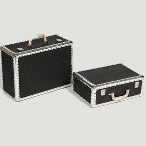 Hot bán Luxury lưu trữ lớn tự nhiên bằng gỗ tre hộp cho món quà trang sức vải - Product Image 1