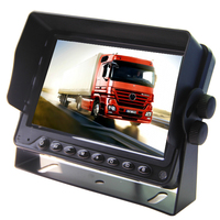 Monitor de 9 pulgadas AHD de alta resolución para coche, autobús, sistema de monitoreo de vista trasera, monitor para camión, remolque, pantalla de alta resolución para coche