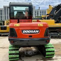 Original Hydraulischer Doosan DX60-9C Bagger, Gut Erhaltener Gebrauchter Kleiner Bagger Mini 6-Tonnen-Bagger