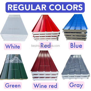 Panel Sándwich <span class=keywords><strong>de</strong></span> Acero Aislado Acústicamente <span class=keywords><strong>de</strong></span> 50 mm con Aislamiento <span class=keywords><strong>de</strong></span> Poliuretano y Espuma EPS para Pared - Product Image 3