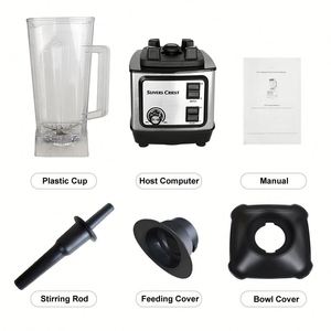 Blender multifonctionnel en acier inoxydable de haute qualité, personnalisé en usine, 2 en 1, Silvercrest, presse-agrumes, mixeur de légumes, Moulinex - Product Image 5