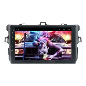 Autoradio Android, 2 din, lecteur multimédia vidéo, Navigation GPS, DSP, stéréo, pour voiture Toyota Corolla 10, E140, E150 (2007, 2009, 2010-2013)