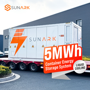 Sunark ที่ใส่แบตเตอรี่ลิเธียมพลังงานแสงอาทิตย์5MWh แบบบูรณาการพร้อมระบบระบายความร้อนขั้นสูงสำหรับการจัดเก็บในฟาร์มพลังงานหมุนเวียน - Product Image 1