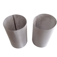 Tubes filtrants tubulaires multicouches à mailles soudées en usine pour filtres à cylindre personnalisés