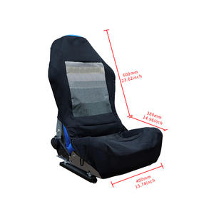 Housse de siège de voiture en cuir de luxe, ensemble complet, rouge - Product Image 5