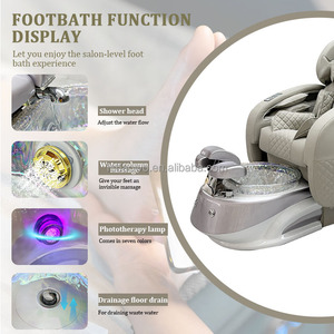 เก้าอี้นวดระบบไร้แรงโน้มถ่วงเก้าอี้นวดไฟฟ้าเก้าอี้นวดเล็บเท้าแบบหรูหราเก้าอี้นวดทั้งตัว - Product Image 4