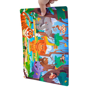 Puzzles personnalisés pour enfants de 3 à 5 ans et de 6 à 8 ans, scènes variées, puzzles en carton DIY pour le développement éducatif préscolaire des enfants - Product Image 6