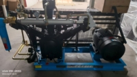 Kompresor Penguat Udara Bertekanan Tinggi untuk Pembuatan Botol PET 30-60 Bar 4-12 M³/mnt Pompa Penguat Gas Sekrup Berpendingin Udara