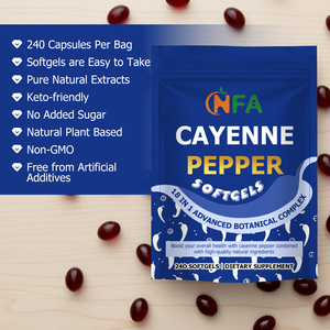 Cápsulas de Pimienta de Cayena de Marca Privada, Favorecen la Salud Inmunológica, Apoyan el Metabolismo, Favorecen la Digestión, Contiene Extracto de Boswellia - Product Image 4