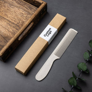 Accessoires pour hôtels écologiques Articles taille voyage <span class=keywords><strong>Airbnb</strong></span> Fournitures pour hôtels Kit de salle de bain Peigne - Product Image 5