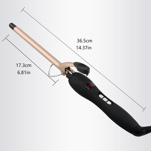 เครื่องม้วนผมไฟฟ้า LCD PTC ปรับอุณหภูมิได้ สำหรับ<span class=keywords><strong>ใช้</strong></span>ในบ้านและเชิงพาณิชย์ ระบบทำความร้อน PTC รวดเร็ว รับผลิตแบบ OEM พร้อมโลโก้แบรนด์ของคุณ - Product Image 4