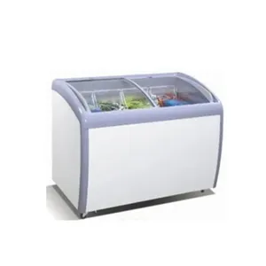 Congélateur vitrine à porte plate à température unique de 273 L pour DDH-310W4 - Product Image 5