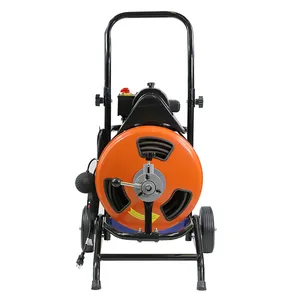 Various Styles 2-Tier Composite Cable Sewer Drain Pipe Cleaning Machine