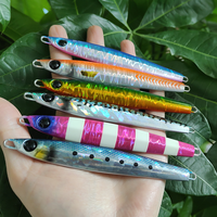 MISTER JIGGING 80g 100g 130g 160g leurre de pêche en métal fabrication de leurre de pêche au gabarit naufrage rapide