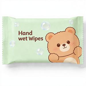 Удобные, мягкие, экологичные детские влажные салфетки, смываемые, биоразлагаемые, из нетканого материала, оптовая цена от производителя - Product Image 6
