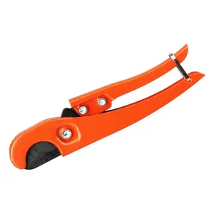 Pipe Cutter 32mm Aluminum Alloy Body Ratchet Scissors Tube Cutter PVC/PU/PP/PE Hose Cutting Hand Tools