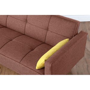 Canapé-lit pliant en velours, bon marché, <span class=keywords><strong>prix</strong></span> d'usine, avec rangement - Product Image 4