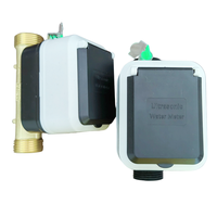 TFHT Nuevo Medidor de Agua Ultrasónico Compacto Multichorro de Latón, Medidor Digital Inteligente IP68 DN15-DN25 con Comunicación Múltiple