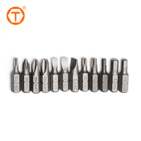 Jeu de tournevis à cliquet 12 en 1, embouts en acier CR-V de 25 mm, poignée ergonomique, rangement intégré pour embouts, tournevis Phillips, à fente, Torx, hexagonaux