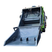 Camion compacteur de déchets Dongfeng 4x2 avec commande PLC à un bouton