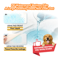 Almohadillas Absorbentes de Lujo para Perros, Marca Privada, 6 Capas, Súper Absorbentes, Suaves y Cómodas, Amigables con la Piel, para Entrenamiento Diario en Interiores