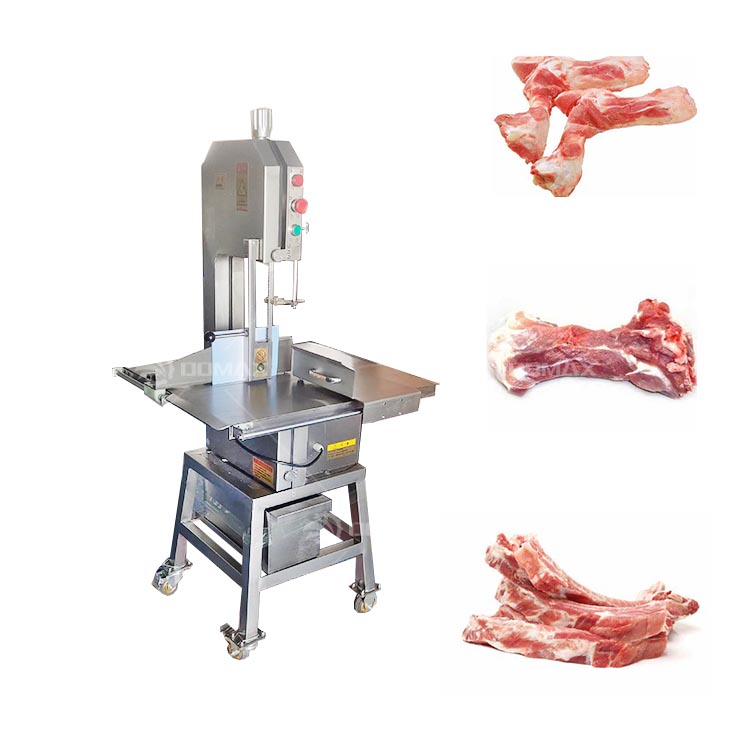 Popular Goat Beef Butchery Small Frozen Meat Band Bone Saw Cut Butcher Cutter Machine