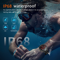 Reloj Deportivo Inteligente AK95 de Alibaba, Electrónica Inteligente, Monitoreo de Salud, Resistente al Agua IP68, Linterna, Carga Magnética, Relojes Inteligentes de Fitness