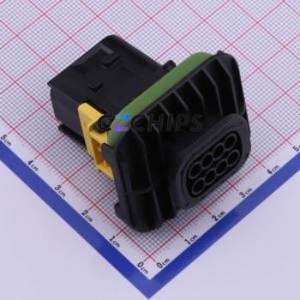 1-1564416-1 Housing (Wire-to-Board / Wire-to-Wire) P=4mm Connector ( Jack Structure: 2x4P )( Pitch: 4mm )( Row Spacing: 6mm ) - Product Image 1