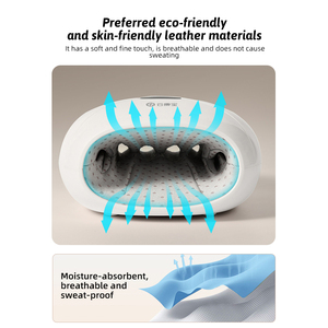 Factory New Design Portable Air Pressure Hand Massage Machine Tool Palm Five Finger Hand Massager <b>Heating</b> <b>Wireless</b> Remote - Product Image 4