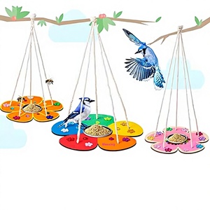 Set Mangiatoia per Uccelli in Legno per Bambini, Fai-da-Te, Attività STEM Educative per Esterni, Artigianato per Età 4-6 Anni, Confezionato - Product Image 1