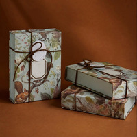 Cajas de Regalo Magnéticas Pequeñas para Chocolates de Boda, Cajas de Papel para Dulces, Cajas de Regalo de Lujo Personalizadas para Chocolates y Galletas con Separadores