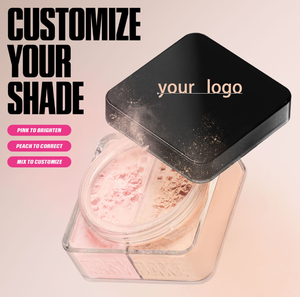 Polvo Fijador de <span class=keywords><strong>Maquillaje</strong></span> Huda Profesional de Dos Colores con Fragancia Easy Bake, Logotipo Personalizado, Resistente al Agua, Larga Duración, Control de Grasa - Product Image 3