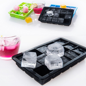 Durable 15-Hole Silicone Ice Cube Tray Mould with Lids BPA-Free and Eco-Friendly Easy Release Flexible Ice Mold <strong>Maker</strong> - Product Image 5