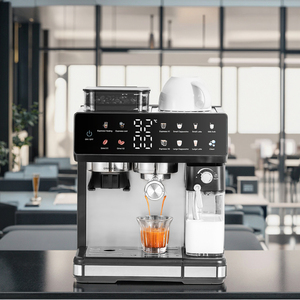 Cafetera Totalmente Automática con Pantalla Táctil Digital Intuitiva, Bomba de Alta Potencia de 20 Bares para Café Espresso, Uso Comercial y Doméstico - Product Image 1
