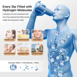 Generator kaya hidrogen H2 multifungsi dengan pemanas Filter air RO empat dalam dua Dispenser air Generator hidrogen 4000ppb - Product Image 3