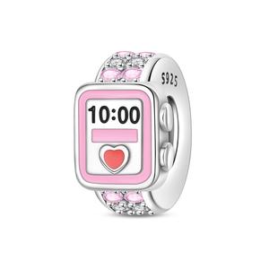 Nuevo Dije Original de Plata de Ley S925 con Diseño de Dragón, Cámara, Reloj y Búho, para Pulsera DIY, Regalo de Joyería para Mujer - Product Image 5