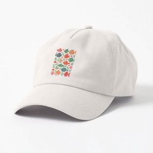Gorras de Béisbol Clásicas Americanas de Algodón de 5 Paneles, Deportivas, Formales, con Estampado de Peces, Cierre Trasero con Hebilla Metálica, Casuales para Exteriores - Product Image 1