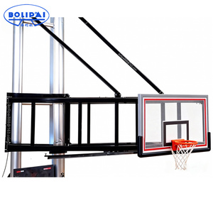 Vente flash : Panier de <span class=keywords><strong>basket</strong></span> <span class=keywords><strong>mural</strong></span> réglable gauche/droite avec cadre en aluminium personnalisé et <span class=keywords><strong>panneau</strong></span> arrière en verre trempé de 72'' x 42'' - Product Image 1