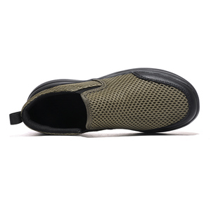 Zapatos Deportivos de Moda para Hombre, Talla Grande, Parte Superior de Malla Transpirable, Suela Ligera de EVA, con Cordones, Suaves para Correr, Caminar en Primavera y Verano - Product Image 6