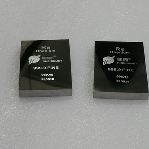 Plaque de Rhenium de Haute Pureté 1kg, Métal Rare Insoluble pour Applications Industrielles, Pureté <span class=keywords><strong>9999</strong></span>, Rheniumet Ltd TZLB Bloc - Product Image 4