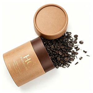 Luxury Eco-friendly Rigid <b>Cardboard</b> Round <b>Tube</b> Box for Premium Tea Matcha Loose Leaf Packaging Custom Logo Manufacturer - Product Image 2
