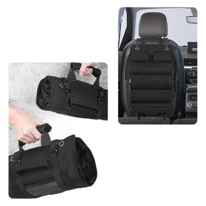 Sac de rangement enroulable pour voiture en tissu Oxford, organisateur d'outils portable pour électricien et charpentier, nouveau style transfrontalier - Product Image 5