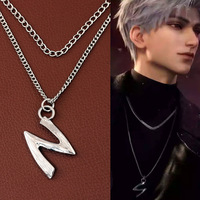 10 styles de bijoux fantaisie en métal, Love and Deepspace Zayne Xavier Rafayel Sylus Caleb, colliers, porte-clés, pendentifs, anime