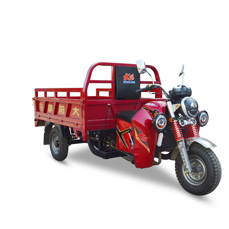 Gasoline Three Wheel Cooling Cargo Motorcycles