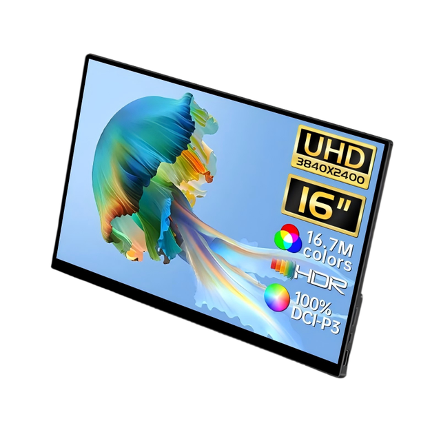 Hot Sale 16" 4K OLED Gaming Monitor 60Hz Foldable Laptop Extendable Display, USB-C External Screen for Work & Gaming